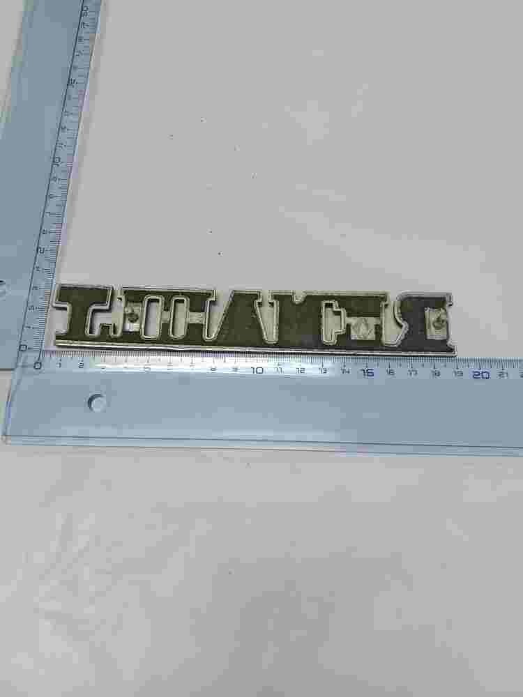Emblem  Renault Vintage Express Clio 19.cm.