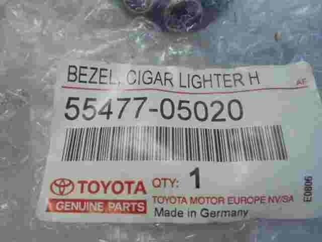 Bezel Cigar Lighter H   Toyota Avensis 5547705020 55477-05020