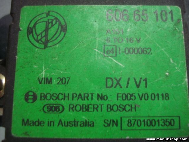 Steuergerät Wegfahrsperre Alarmmodul Alfa Romeo 166 60665101 BOSCH F005V00118
