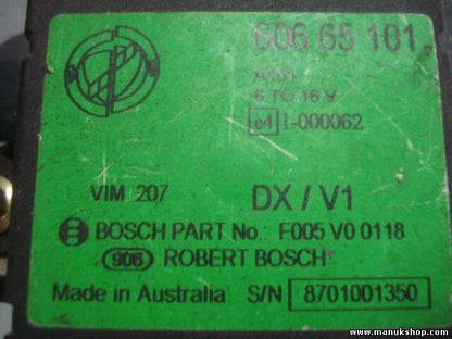 Steuergerät Wegfahrsperre Alarmmodul Alfa Romeo 166 60665101 BOSCH F005V00118