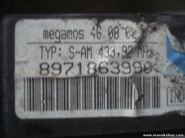 Komfortsteuergerät KSG Opel Frontera B GM AL 8971863990