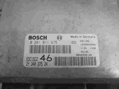 Motorsteuergerät Suzuki Grand Vitara 9640938180 EDC15C246 ZY34027524 0281011675