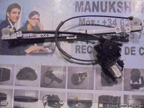 Fensterheber elektrisch Vorne Links Renault Scénic 60090670 454500017 220410 12V