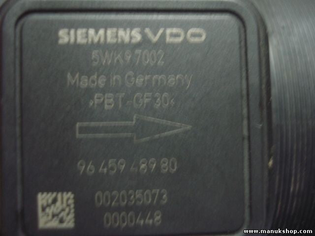 Luftmengenmesse Citroen Jumpy C5 C8 Peugeot Expert 407 9645948980 5WK97002