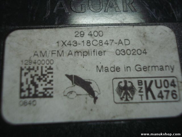 Antennenverstärker Jaguar X-Type 1X4318C847AD 1X43-18C847-AD