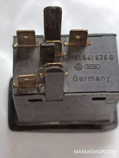 Nebelscheinwerfer Schalter VW Volkswagen Golf II 191941535B 191 941 535 B