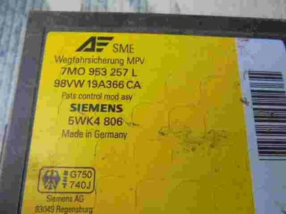 Steuergerät Wegfahrsperre Alarmmodul Ford VW Sharan Seat 7M0953257L 98VW19A366CA