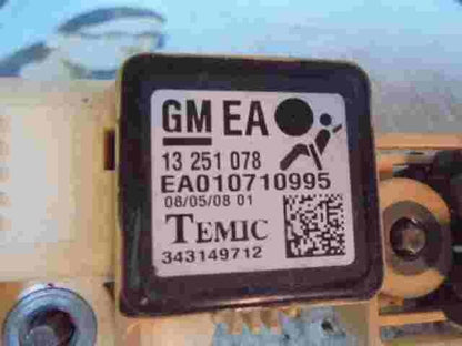 Airbagsensor Airbagsteuergerät Opel Astra H GM 13251078 EA TEMIC 343149712