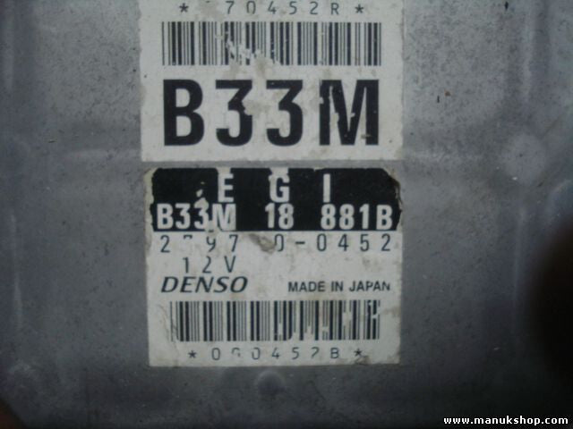 Motorsteuergerät Mazda Demio DENSO B33M18881B B33M 18 881B 2797000452 279700