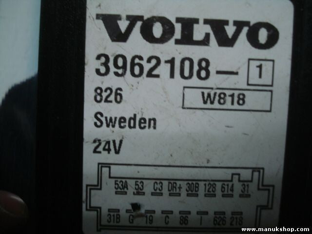 Blinkrelais Volvo Truck 24V 3962108 826 SWEDEN