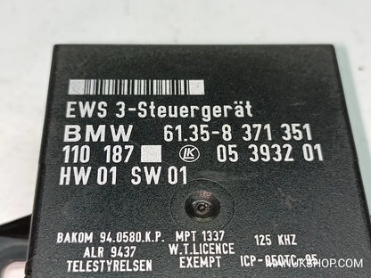 Steuergerät Wegfahrsperre Alarmmodul  BMW Mazda 6 61358371351  05393201
