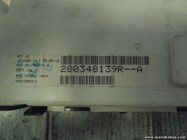 Bordcomputer Renault Kangoo 280348139RA 280348139R-A LCD 28119947-4 A 281199474A