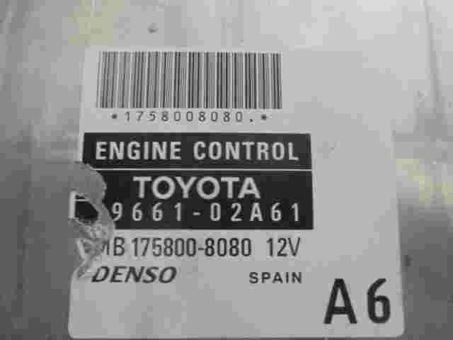 Motorsteuergerät Toyota Corolla E120 E130 E12 8966102A61 MB1758008080 1758008080