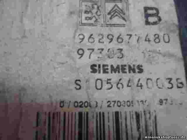 Steuergerät Zentralverriegelung   Scudo Expert  9629677480 SIEMENS S105644003B