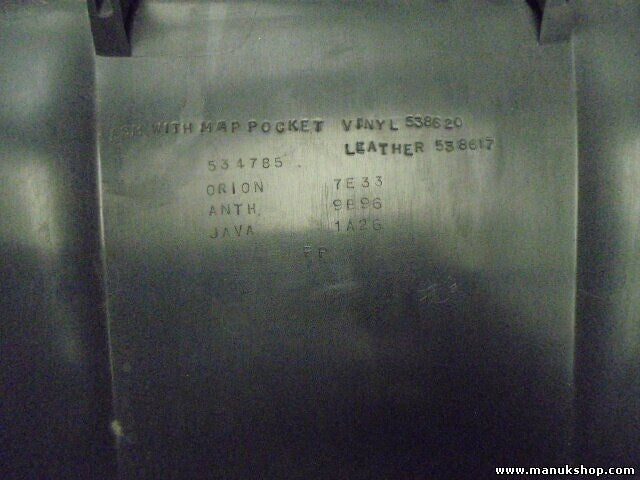 Vorderer Fahrersitz hinten schwarz Mercedes W163 ML320 7E339B96 534785 1A26