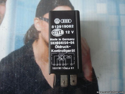 Öl druck kontrollgerät Relais Audi 80 813919082 HELLA 5KH004154-04
