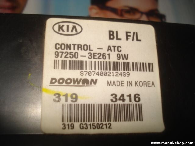Klimabedienteil Kia Sorento BL F/L DOOWON 972503E261 97250-3E261
