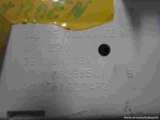 Klimabedienteil Citroen Xsara 662655J BITRON 920472