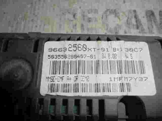 Bordcomputer Citroen C2 96632560XT-01 1ME9Y937 MMSE-EMF 503550290407-01