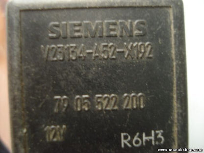 Relais Fiat Citroen Berlingo C15 Xantia Xsara 7905522200 SIEMENS V23134A52X192