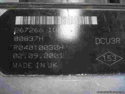 Motorsteuergerät Renault Kangoo 2001 1.9 R04010030H LUCAS 8200150542 7700111549