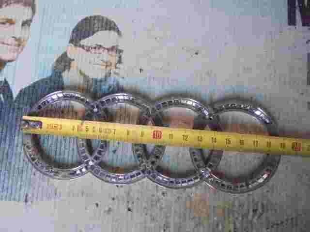 Emblem Logo hinten  Audi A6 C6 19cm