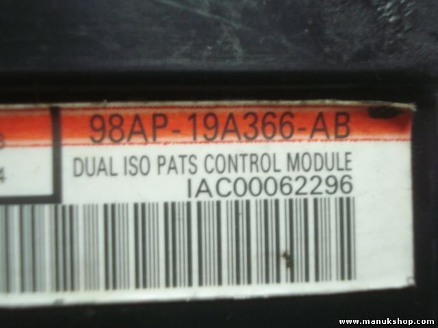 Steuergerät Wegfahrsperre Alarmmodul Ford Mondeo 1996-2000 Fiesta 98AP19A366AB