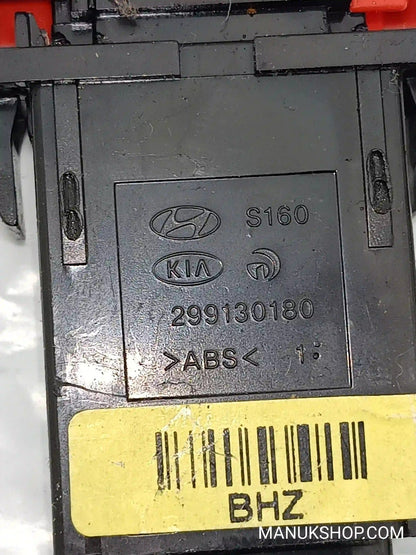 Warnblinkschalter Hyundai i10 299130180 S160