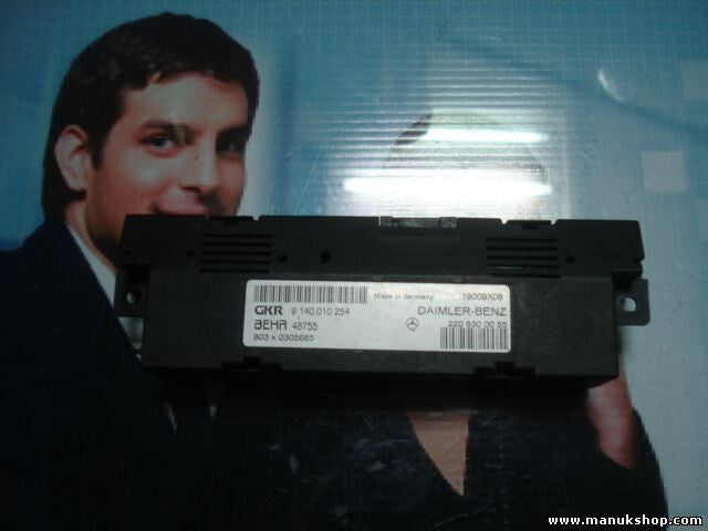 Heizung Steuergerät Mercedes-Benz W220 S55 9140010254 96111X07 2208300085 45817