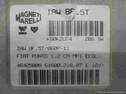 Motorsteuergerät Fiat Stilo 1.2 16V 46425009 61600.218.07 6160021807 IAW8F5T