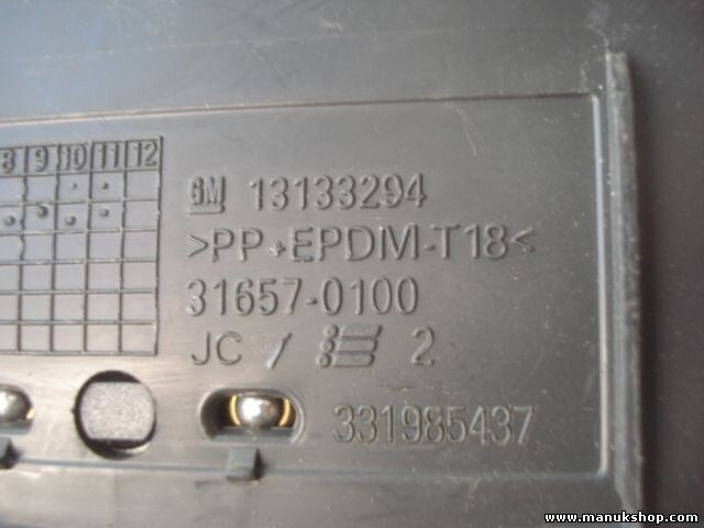 Aschenbecher Opel Astra H 13133292 PF31 316570200 GM 13133294 316570100