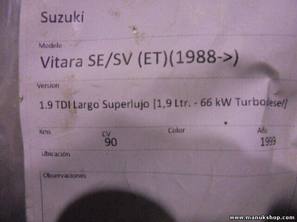 Motorhaube schloss Suzuki Vitara ET, TA 1995/12-1998/03