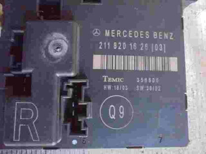 Türsteuergerät Mercedes-Benz E W211 (R) 2118201626 Q9  TEMIC 356805