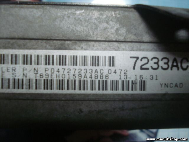 Motorsteuergerät Chrysler Voyager P04727233AC 04727233AC 04727233 YNCAD