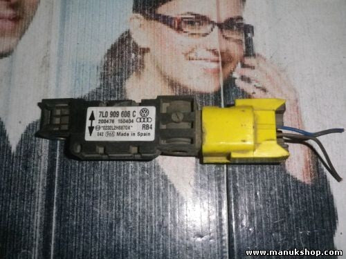 Airbagsensor Airbagsteuergerät VW Touareg 7L 5.0 V10 TDI 7L0909606C 200476150404
