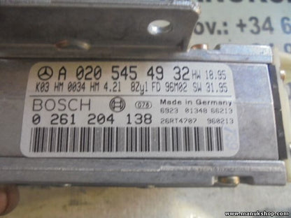 Motorsteuergerät Mercedes-Benz W140 A0205454932 FD96M02 BOSCH 0261204138