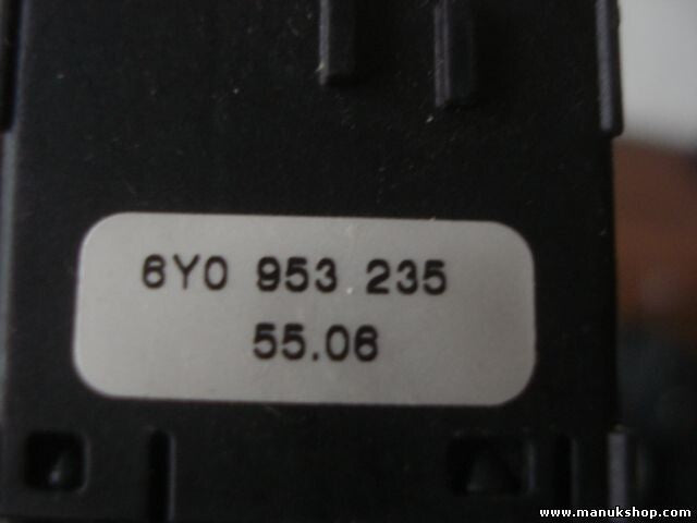 Warnblinkschalter Skoda Fabia 6Y0953235 6Y0 953 235 6YO953235