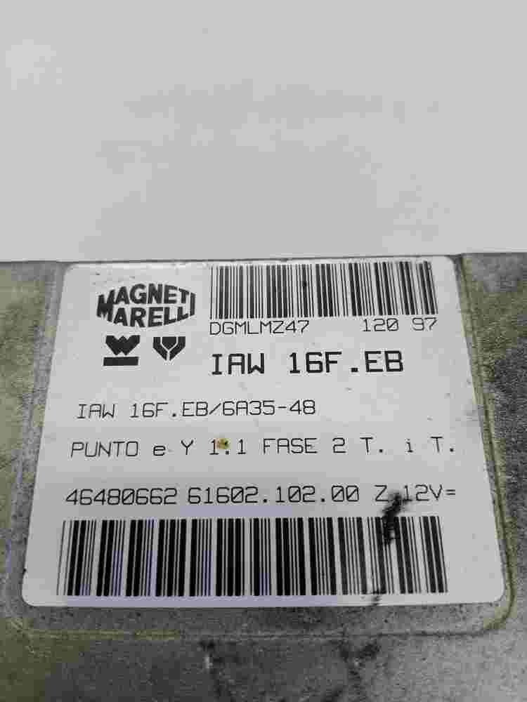 Motorsteuergerät Fiat Punto 1.1 46480662 6160210200 IAW16FEB IAW 16F.EB/6A35-48