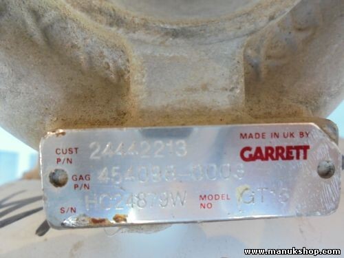 Turbolader Opel Vectra Astra Zafira 24442213 4540980003 HC24879W GT15 860045