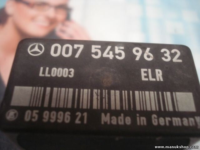 Steuergerät Leerlaufregulierung Mercedes-Benz W124 0075459632 LK 05999621