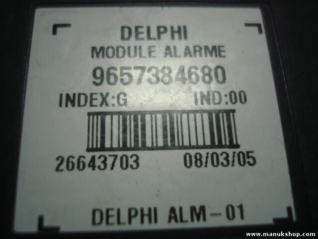 Steuergerät Wegfahrsperre Alarmmodul Peugeot 407 Citroen C5 9657384680 26643703