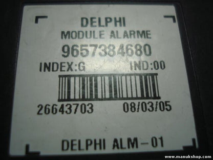 Steuergerät Wegfahrsperre Alarmmodul Peugeot 407 Citroen C5 9657384680 26643703