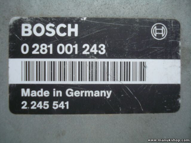 Motorsteuergerät BMW E36 318 TDS 2245541 22460613U3 2246061 3U3 BOSCH 0281001243