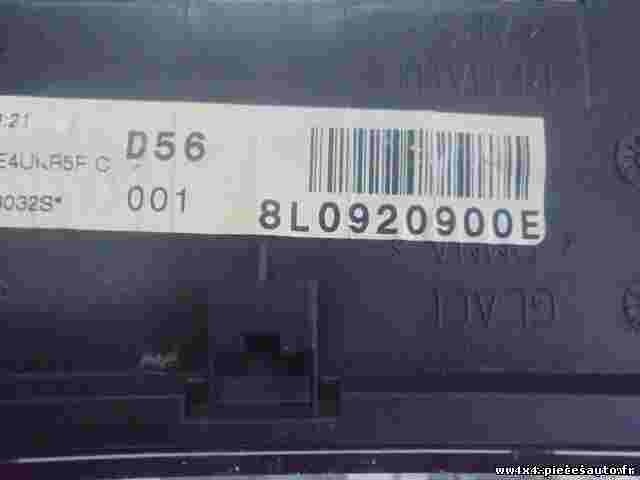 Kombiinstrument Tacho Audi A3 8L 1.9 TDI 2003 8L0920900E 8LO920900E