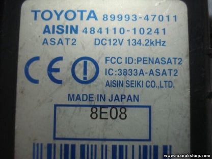 Oszillator Gepäck Door Lock Control Module Toyota 8999347011 48411010241