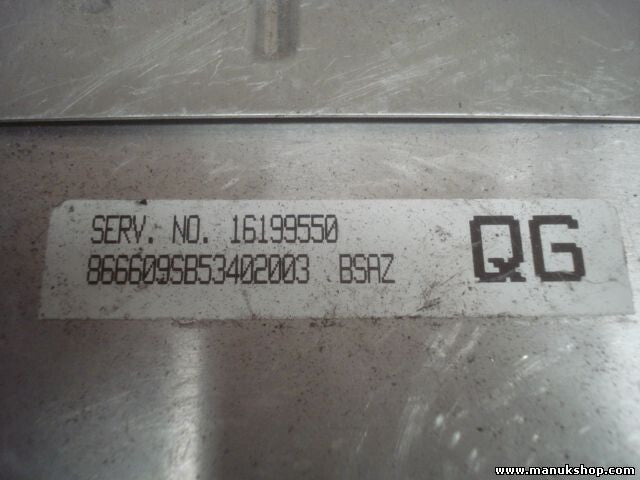 Motorsteuergerät Daewoo Nexia QG 16199550 BSAZ