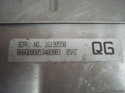 Motorsteuergerät Daewoo Nexia QG 16199550 BSAZ