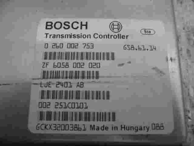 Getriebesteuerung Jaguar XJ8 XK8 GS8.61.14 LJE2401AB ZF6058002020 0260002753