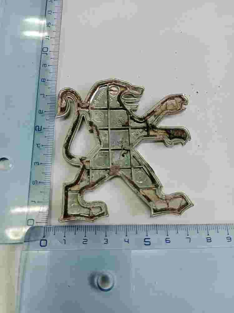 Emblem Logo hinten Peugeot 206 307 9648299780