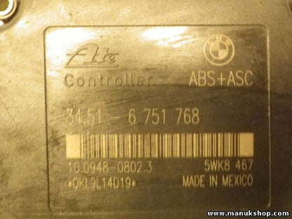 ABS Steuergerät BMW E46 34516751768 10094808023 5WK8467 5WK8 467